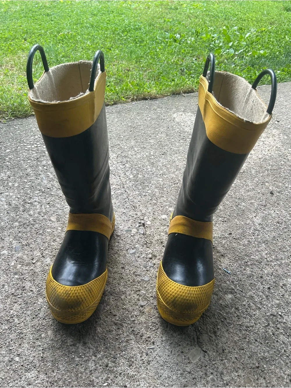 Servus firefighters Trail boots Sz 9.5 steel toe